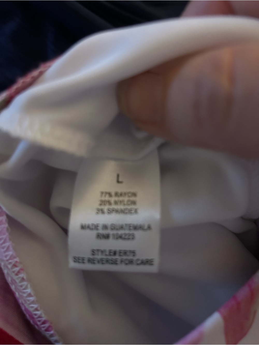 Floral Pink & Olive Mini Skort - Picture 5 of 5